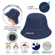 【台隆手創館】COGIT 抗UV髮型維持單寧遮陽帽/防曬帽(藍色/黑色)
