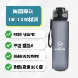 【WOAWOA】美國專利Tritan材質 運動水壺-1000ml(登山運動水壺 戶外運動水壺 10211051)