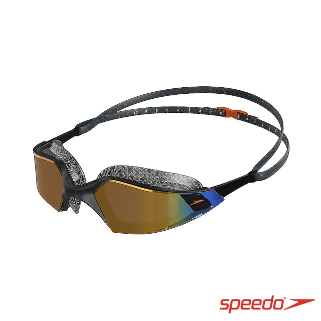 SPEEDO 成人運動泳鏡 Aquapulse Pro Mirror(灰)