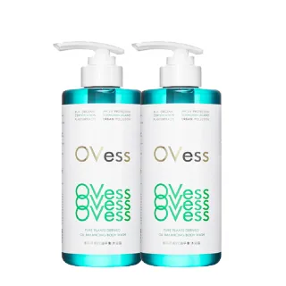 【OVess 歐汎維斯】淨原萃輕控油平衡沐浴露475mlX2
