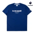 【LE COQ SPORTIF 公雞】韓版運動生活短袖T恤 男女-2色-LKP23523