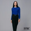 【SST&C 出清２折】520限時限量-寶藍色拉克蘭長袖針織衫8631810002