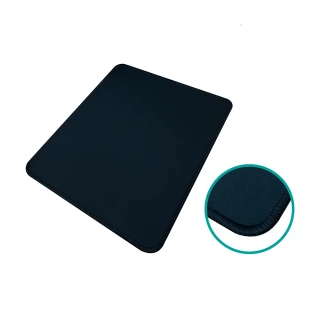 【ENABLE】專業大尺寸辦公桌墊/電競滑鼠墊-黑色(25x30cm/精密鎖邊/不捲邊不變形/強韌耐用)
