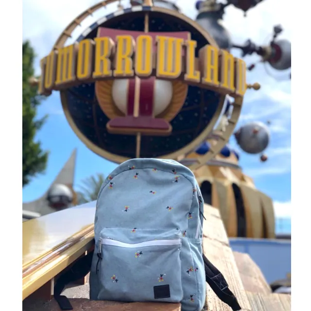 【Herschel】雙11 Settlement 迪士尼 聯名款 米奇 米奇包 水藍 藍色 丹寧 帆布 限量 書包 男女 
