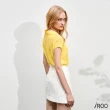 【iROO】立體顆粒感金屬拉鍊短裙