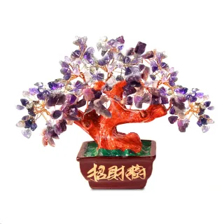 【菩提居】紫水晶貴人招財樹*1入(結緣優惠 售完不補)