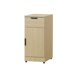 【柏蒂家居】加迪1.3尺一門一抽餐櫃/電器收納櫃/碗盤櫃/置物矮櫃/飲水機櫃
