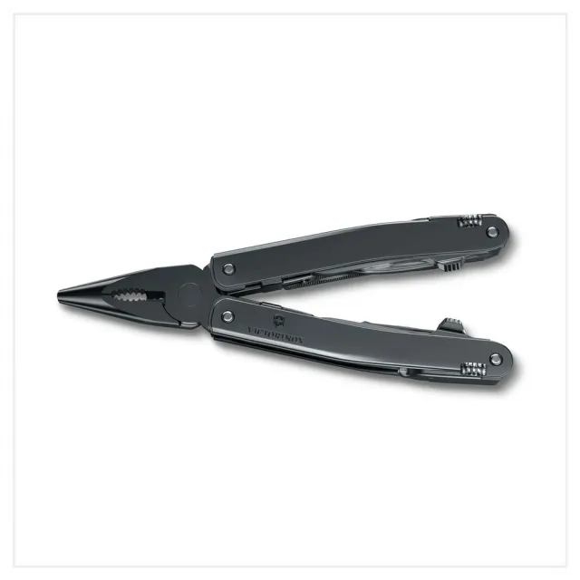 【VICTORINOX 瑞士維氏】Swiss Tool MXBS工具鉗 105mm/26用/黑(3.0226.M3N)