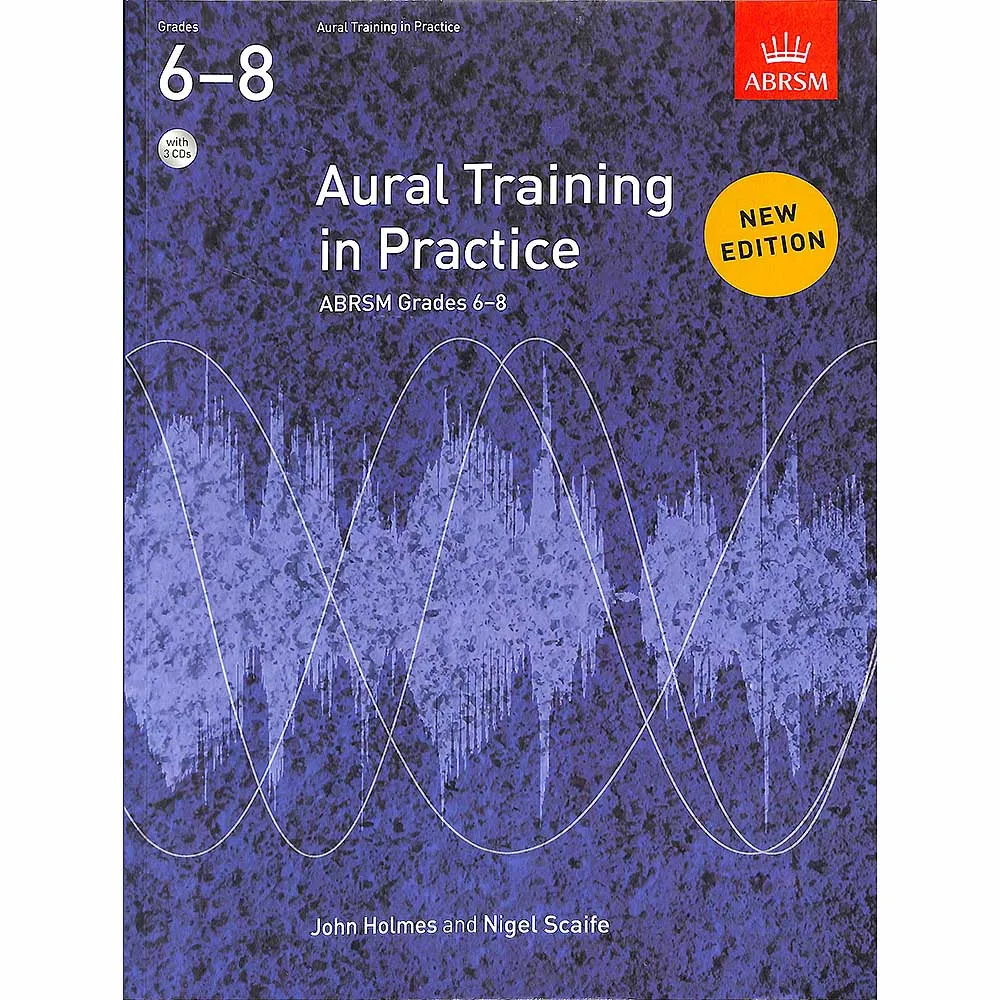 【ABRSM 英國皇家】聽力測驗練習本第 6-8級 含3片CD(Aural Training in Practice Grade 6-8 With 3 CD)