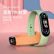 【Kyhome】小米手環7/6/5 運動矽膠錶帶 時尚編織紋 替換腕帶 防水手錶帶 手腕帶