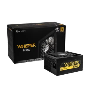 【BitFenix 火鳥】WHISPER 650W 80PLUS 金牌  電源供應器(BWG650M)
