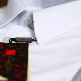 【CHINJUN/65系列】男士商務襯衫 抗皺加強 長袖 短袖 素面白 P01 S01 台灣現(商)