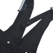 【OUWEY 歐薇】俏甜仿牛仔活動式吊帶寬褲(深藍色；S-M；3222328624)