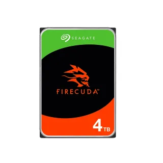 【SEAGATE 希捷】FireCuda 4TB 3.5吋 7200轉 256MB 桌上型 內接硬碟(ST4000DX005)