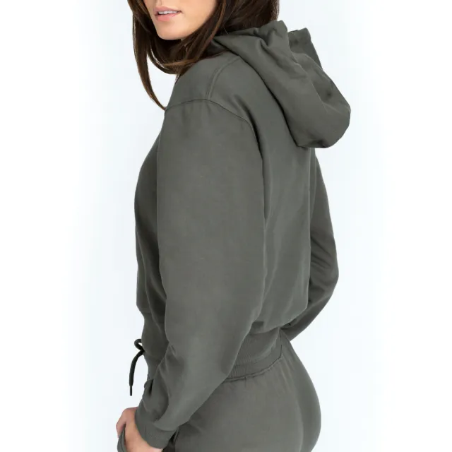 【Bread & Boxers】hoodie by Biderman 女款 有機棉長袖帽Ｔ 多色任選