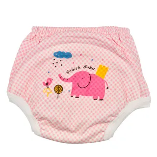 【JB Design】嬰幼兒學步尿褲-大象粉(學步尿褲 學習褲)