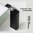 【菸放這】便攜鋁合金長款菸盒(環保 香菸 煙灰盒 收納盒 儲物盒 鑰匙圈)