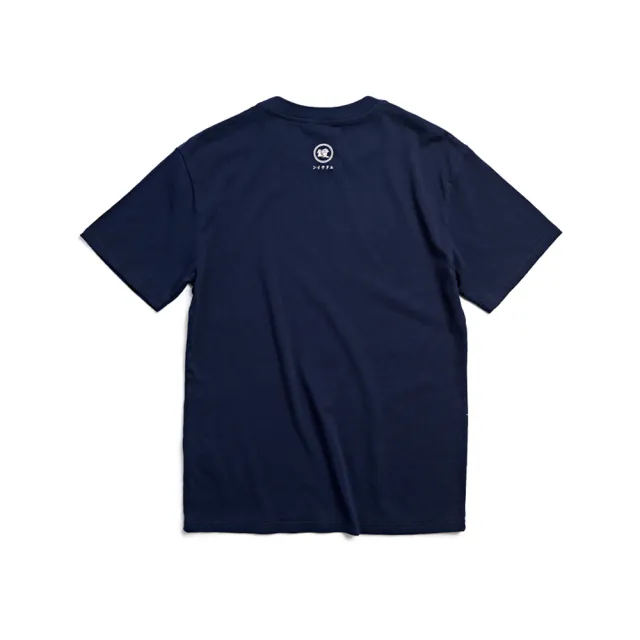 【EDWIN】男裝 人氣復刻款 理髮廳 吹風機LOGO短袖T恤(丈青色)