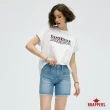 【BRAPPERS】女款 冰膚美丹寧系列-冰膚美中腰微彈短褲(淺藍)