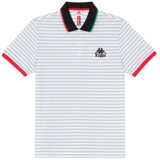【KAPPA】義大利 型男舒適吸濕排汗POLO衫(白361E1SW001)