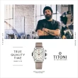 【TITONI 梅花錶】傳承系列 熊貓 復刻 計時機械腕錶 / 41mm 母親節 禮物(94019S-ST-682)