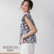 【MEDUSA 曼度莎】現貨-向日葵蕾絲燒花擴肩上衣（M-XL）｜女裝 上衣 背心｜上班穿搭(805-95901)