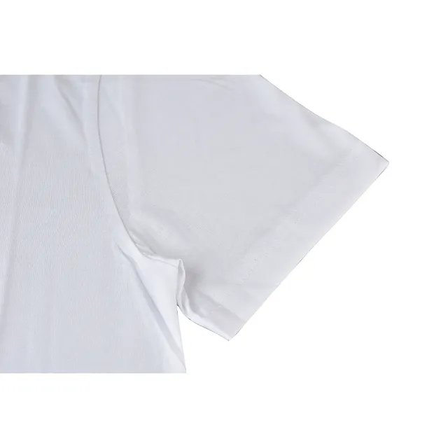 【EMPORIO ARMANI】EMPORIO ARMANI印花黑字LOGO純棉短袖T恤(男款/白)
