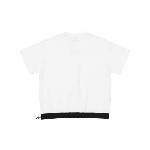 【KANGOL】短袖 短T 中性 白 黑白LOGO 圓領 袋鼠 棉 男(6225100800)