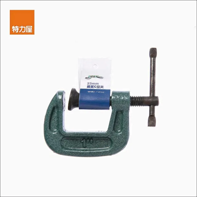 【特力屋】25mm鐵質C型夾