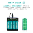 【POWGANITE】耐能鋰離子充電電池組(電力強勁到底 高效循環壽命)