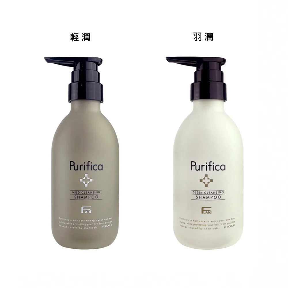 【FIOLE】F Aid Purifica 艾淂洗髮精400ml-羽潤/輕潤(多款可選)