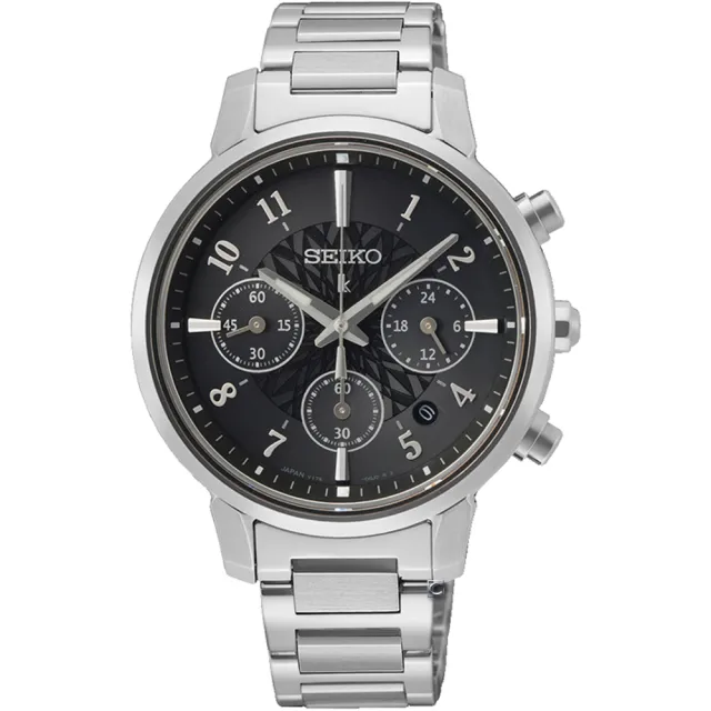 【SEIKO 精工】LUKIA 探索自我太陽能計時女錶(V175-0FC0D/SSC905J1) 七夕 送禮自用