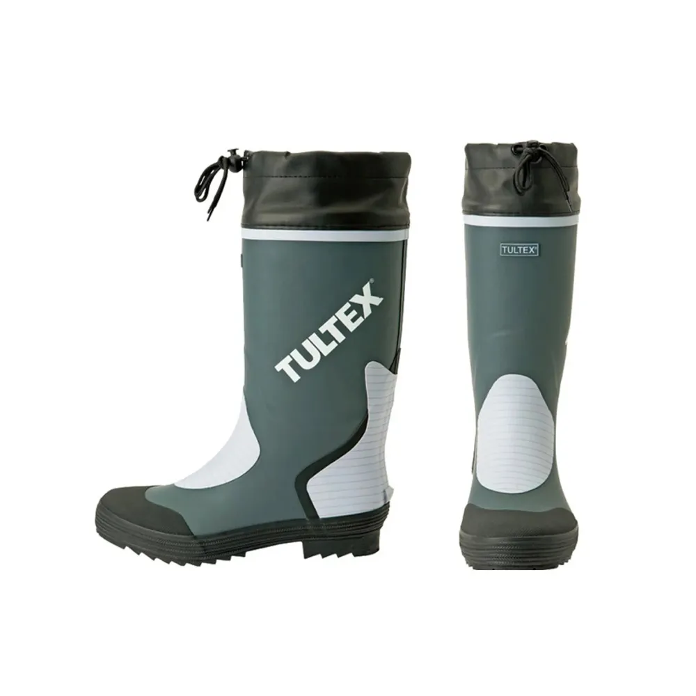 【RONIN 獵漁人】日本 TULTEX 輕量化橡膠長筒防滑雨鞋 AZ-4707(船釣 騎車 戶外活動 涉水 登山 雨天必備)