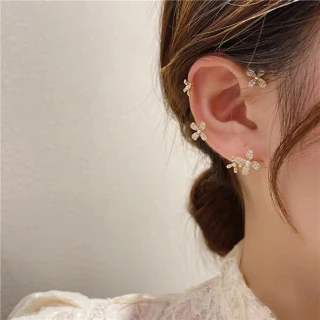 【bibi】ins韓版新款耳掛瘦臉耳掛女無耳洞高級時尚名媛耳廓耳掛