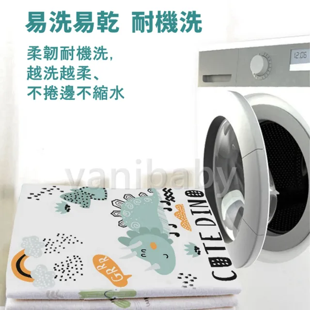 【Vanibaby】防水墊 70*90cm純棉防水透氣隔尿墊(適合90~120cm長的嬰兒床)