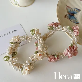 【HERA 赫拉】超仙珍珠花朵髮圈 H111061507(髮飾 髮圈)