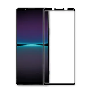 【A+ 極好貼】Sony Xperia 1 V/IV 9H鋼化玻璃保護貼(2.5D滿版兩入組)