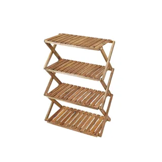 【CAPTAIN STAG】經典可調四層X架_大號(UP-2580)