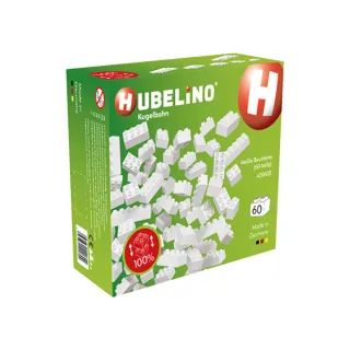 【HUBELiNO】白色基礎積木(60PCS)