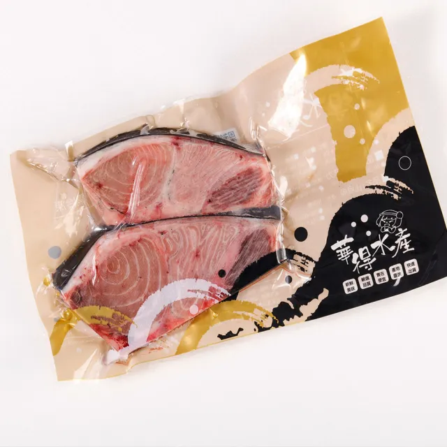 【華得水產】東港黑鮪魚頭殼耳邊肉4包組(300g/包)