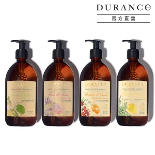 【DURANCE 朵昂思】精油馬賽液態皂 500ml 公司貨(多款可選-馬鞭草奇異果/玫瑰番紅花/檸檬薄荷/青檸石榴)