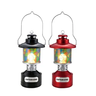【CAPTAIN STAG】日本鹿牌彩風LED燈_黑色(悠遊戶外)