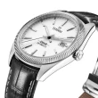 【TITONI 梅花錶】宇宙系列 錢幣紋錶圈 機械腕錶 / 41mm 母親節 禮物(878S-ST-606)