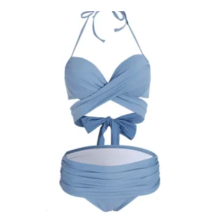 【泳衣果】比基尼霧蒙變化美二件式M-2L泳衣泳裝