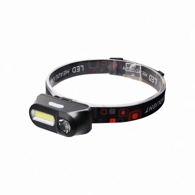 【SHANER】專業登山頭燈(搭配18650電池/可USB充電/3檔變換/60度方位調整)