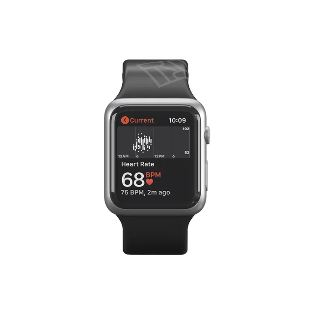 【Richmond&Finch】R&F Apple Watch 瑞典時尚矽膠錶帶 38/40/41mm-墨染RF