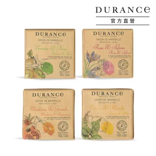 【DURANCE 朵昂思】馬賽皂 100g 公司貨(多款可選-馬鞭草奇異果/玫瑰番紅花/檸檬薄荷/青檸石榴)