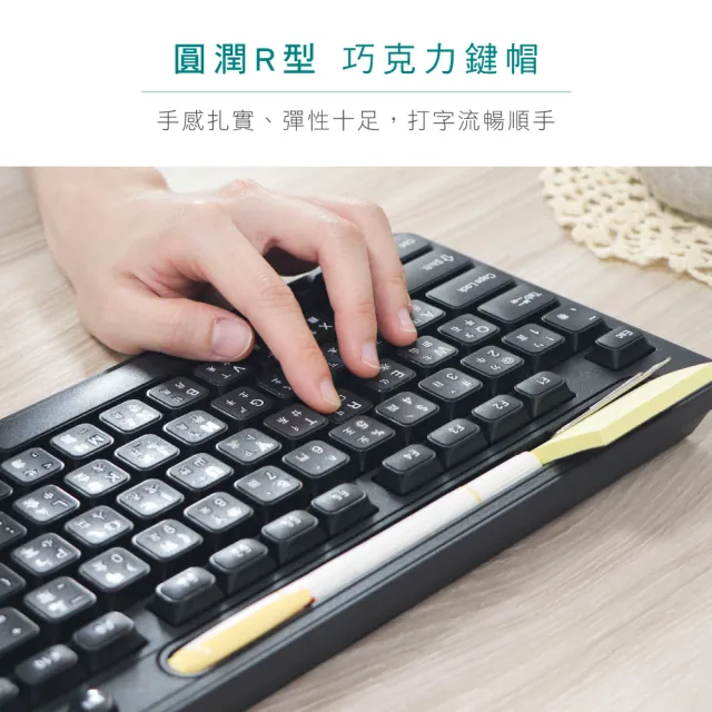 【KINYO】USB有線鍵盤(可多功能置物 KB-41U)