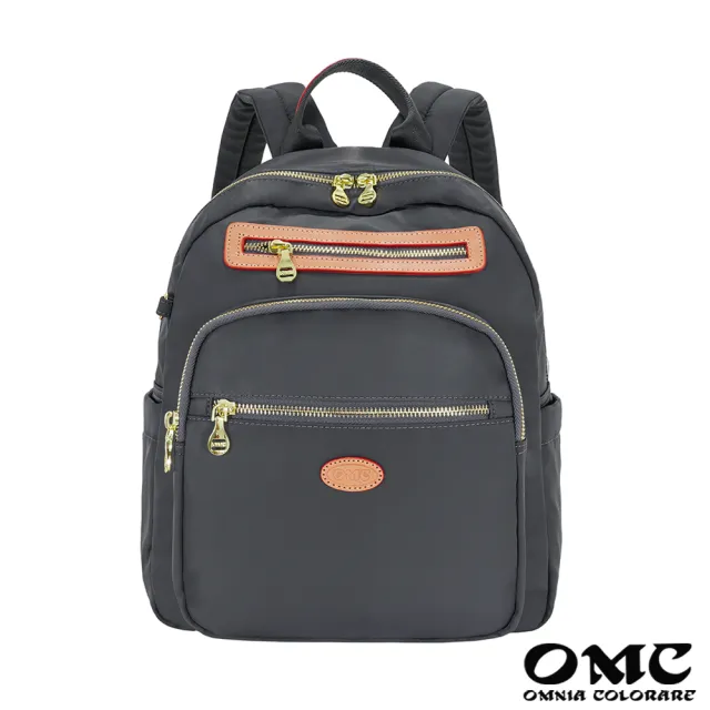 【OMC】雙11 時尚小清新手提中型後背包83105(鐵灰)