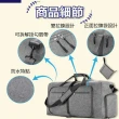 【樂邦】摺疊牛津布整理收納袋85L(衣物收納 玩具收納 拉桿包 行李袋 旅行袋 手提袋)